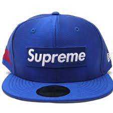 Supreme solid bule bse ball cap for men`s stylish