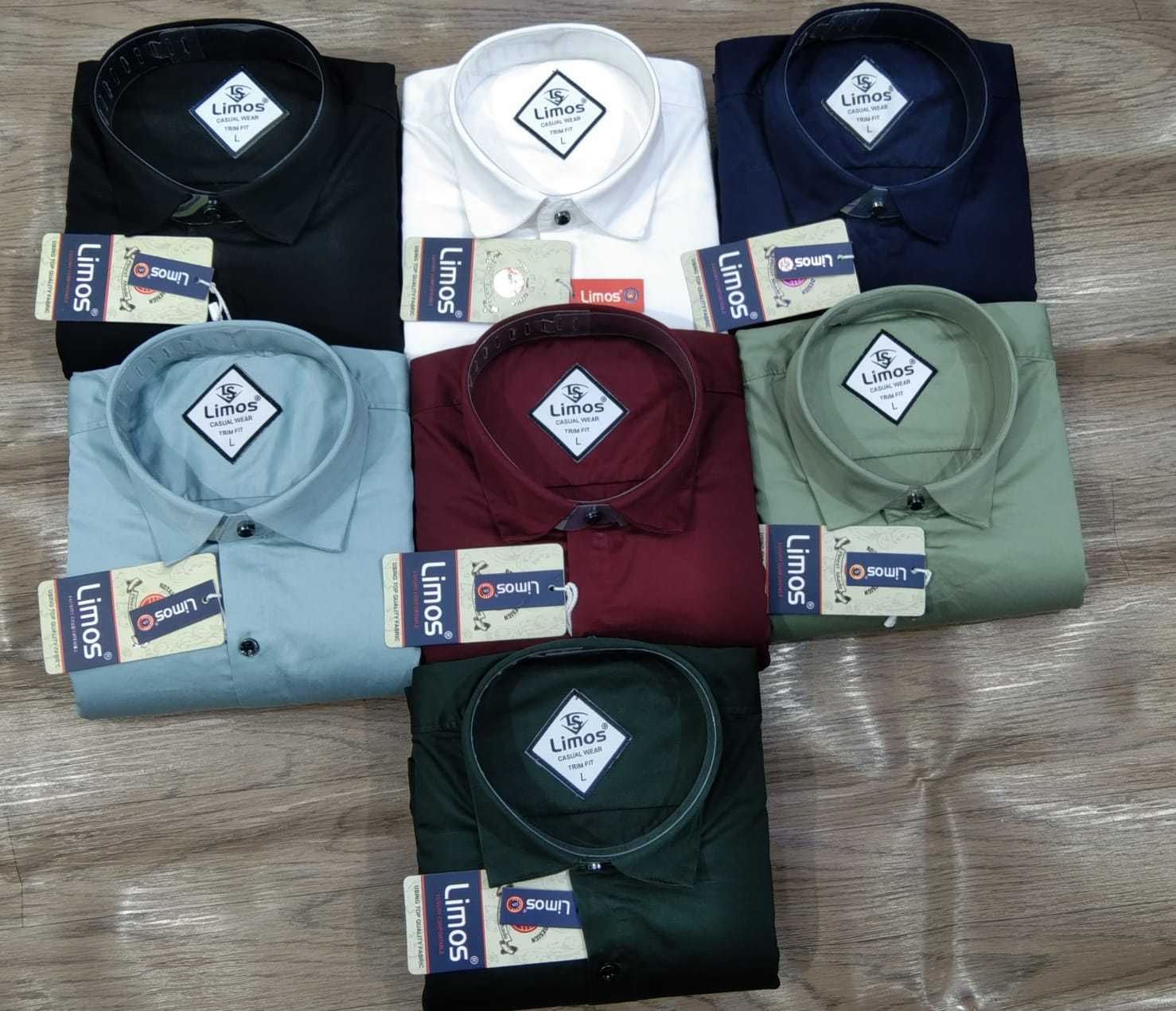Multicolor mens plain shirts ...