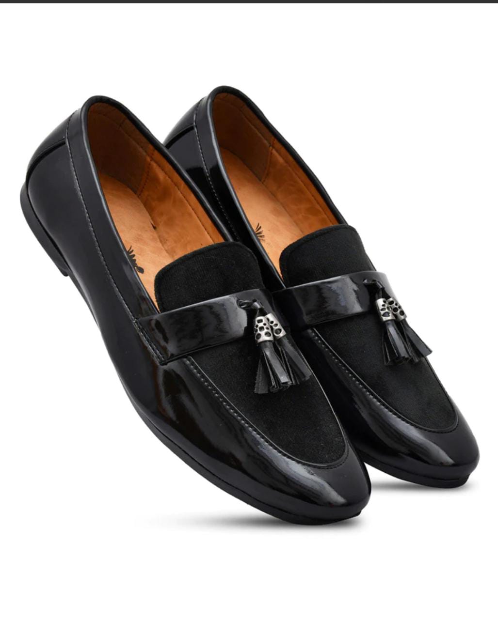 Party Wear Mens Black Loafer