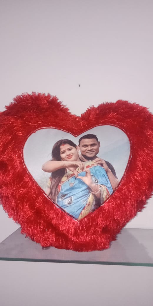 Heart shape cusion