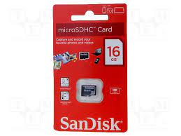 Sandisk 16 gb memory card