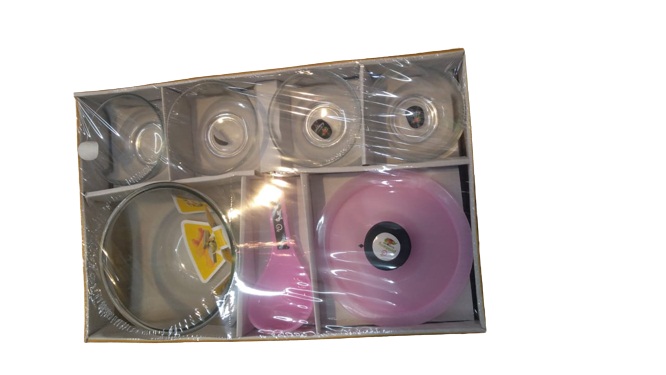 Plastic Sweet Pudding set