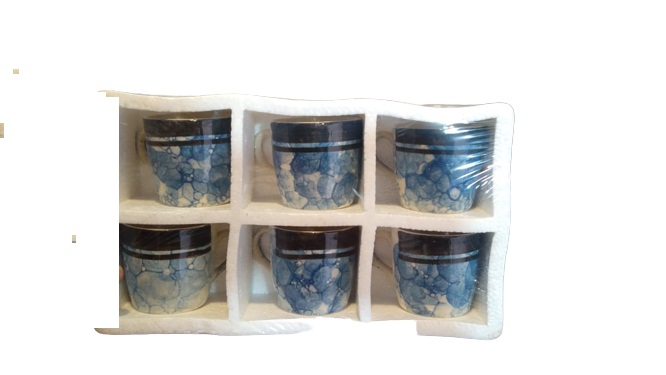 Bone China Cup Set 6