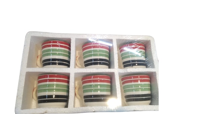 Bone China Cup Set 6