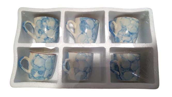 Bone China Cup Set 6