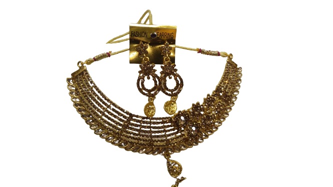 Golden stone Necklace