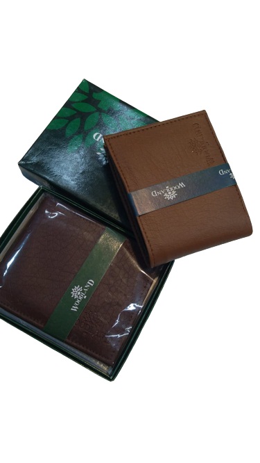 Woodland Men Brown Leather Wallet