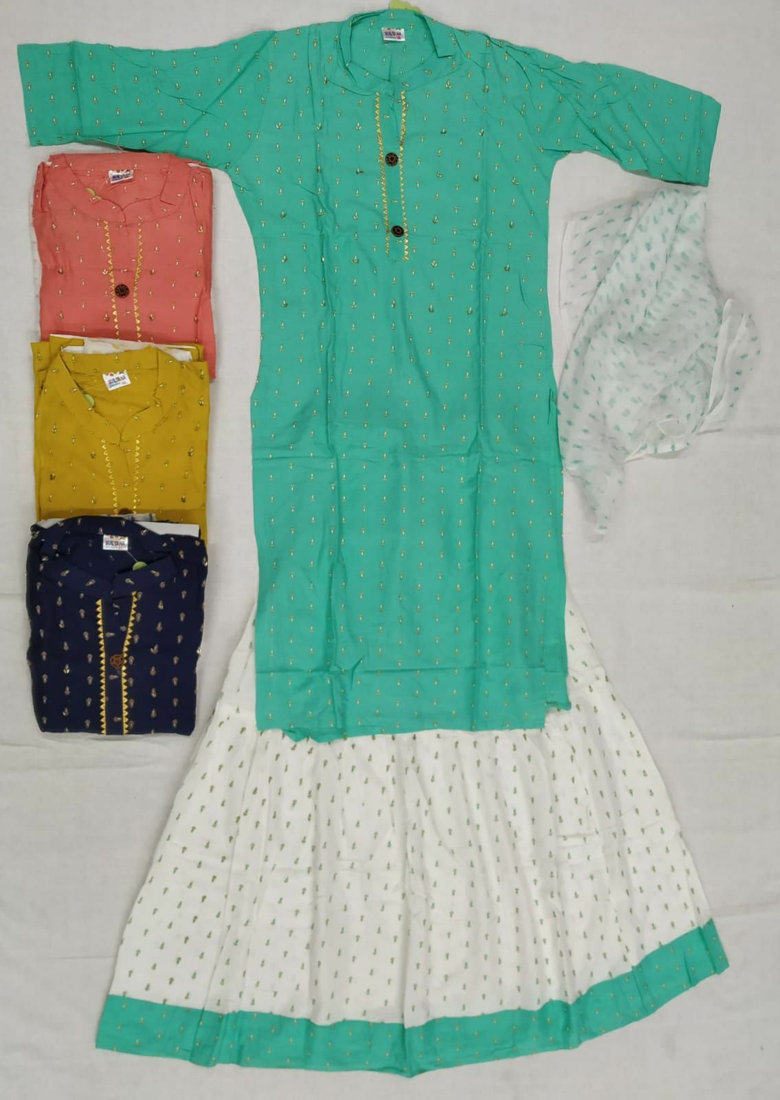 Garara Kurti With Dupatta