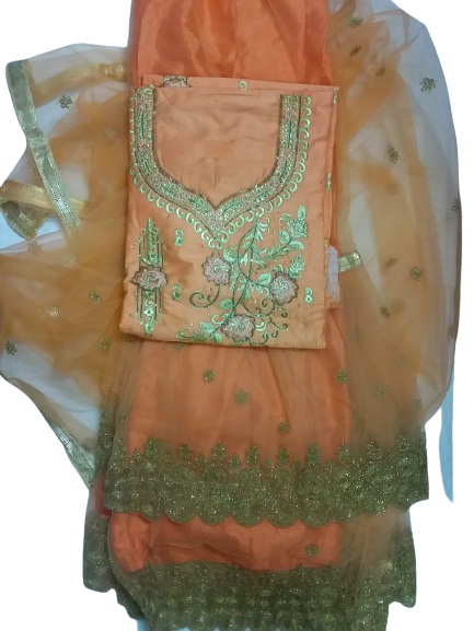 Party Wear  sharara Suit