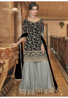 Fancy sharara suit