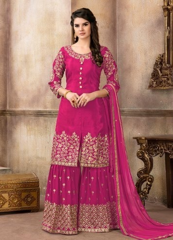 Frock Sharara Suit