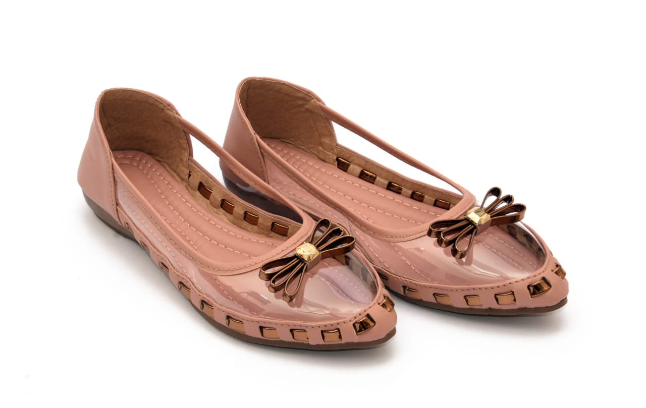 Partywear Ladies Transparent Juti