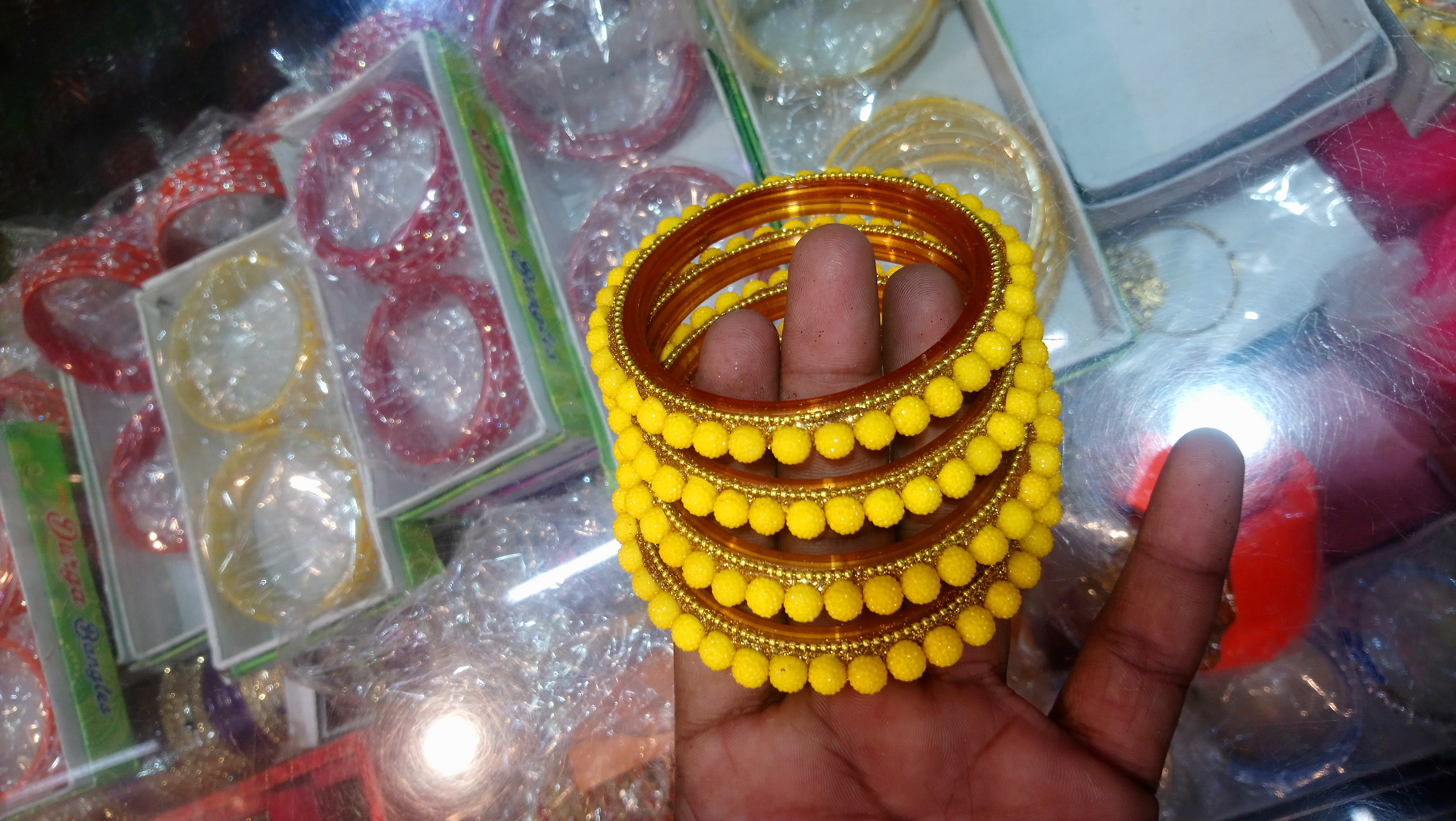 Bangle(YELLOW BLUE RED) 