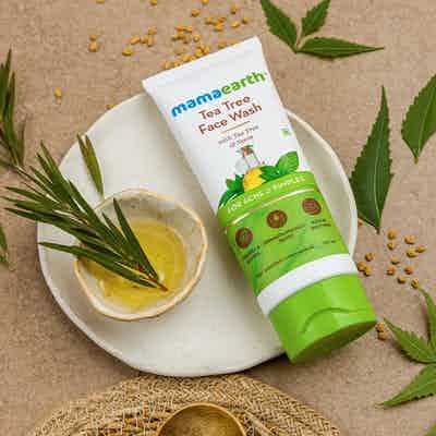 Mamaearth tea tree face wash