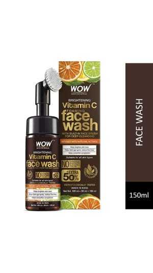 Wow vitamin c face wash
