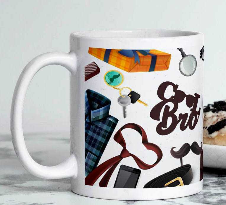 MUG COMBO WITH BROTHER RAKHI