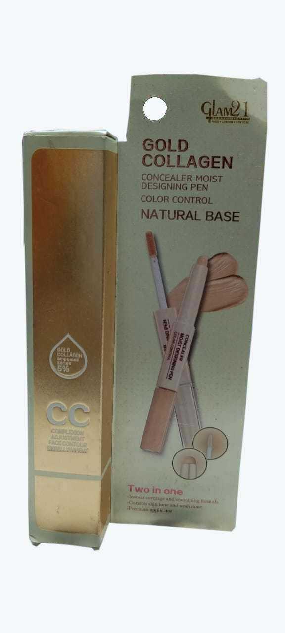 Gold collagen concelear